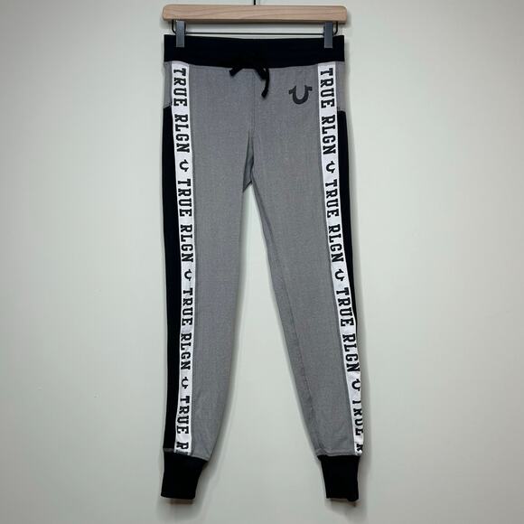 True Religion Panel Skinny Jogger Pants Size XS Leggings - Picture 1 of 7